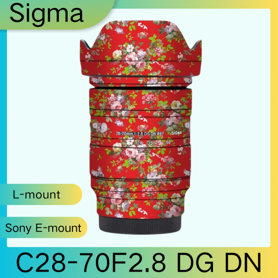 Lentes Sigma C28-70F2.8 DG DN - Pele câmera, adesivo câmera - com alta resistência a arranhões, à prova d'água e com design elegante.